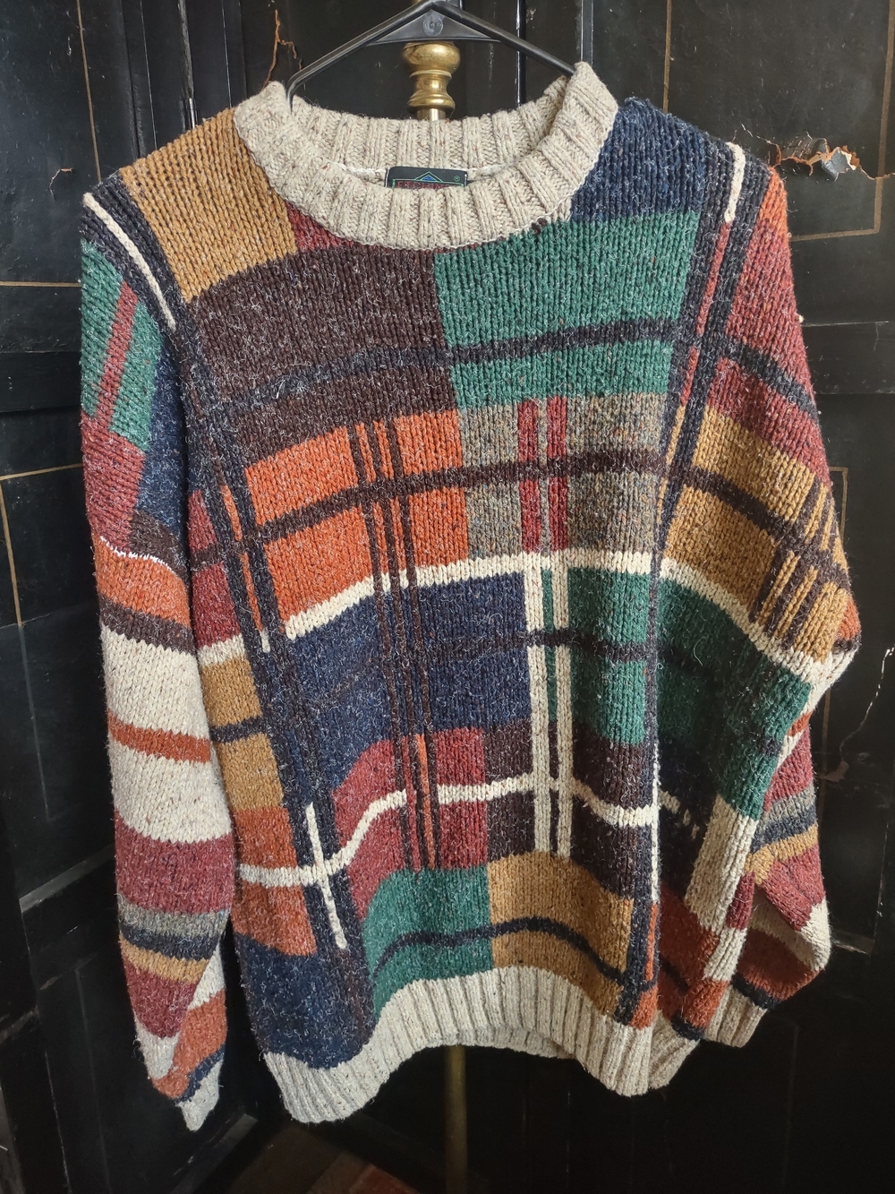Funky Vintage Sweater, Unisex L